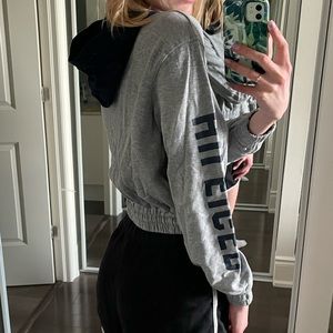 Cropped Tommy hoodie